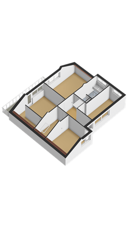 Floorplan - Merwedelaan 5, 9606 RL Kropswolde